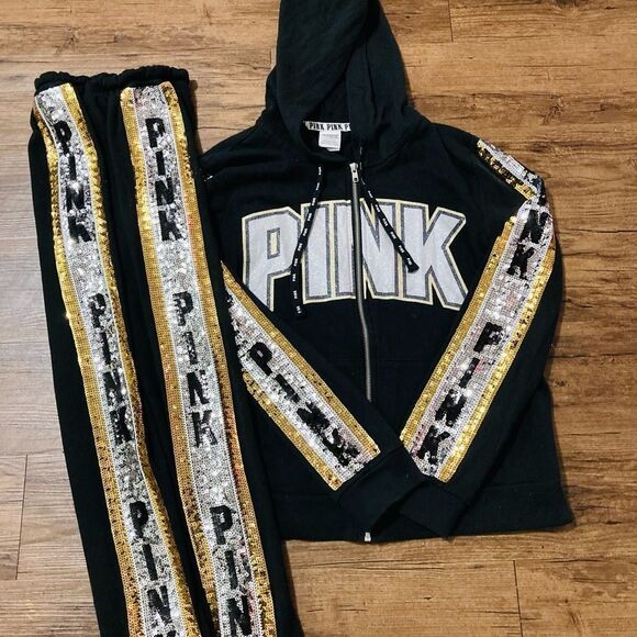 VS PINK MEGA BLING RARE OUTFIT SET S - Picture 3 of 11